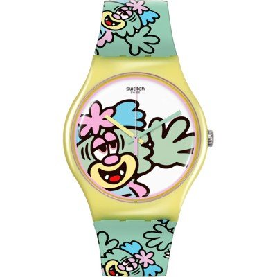 Relógio Swatch Originals Large (41mm) SO29Z140 Visty by Verdy