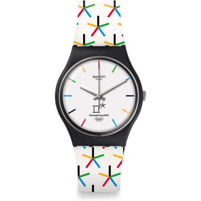 Montre Swatch Originals Medium (34mm) GZ317 Star Games Olympic Collection