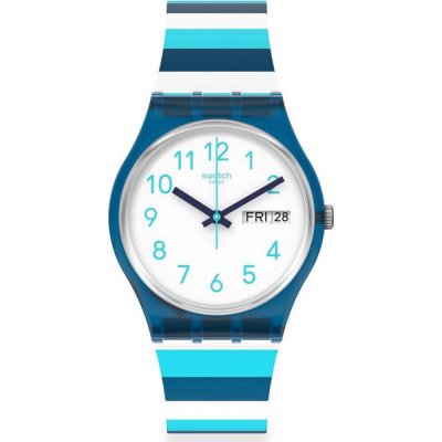 Relógio Swatch Originals Medium (34mm) GN728 Striped Waves