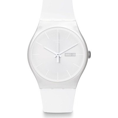 Montre Swatch Originals Large (41mm) SO29W704 White Rebel Again