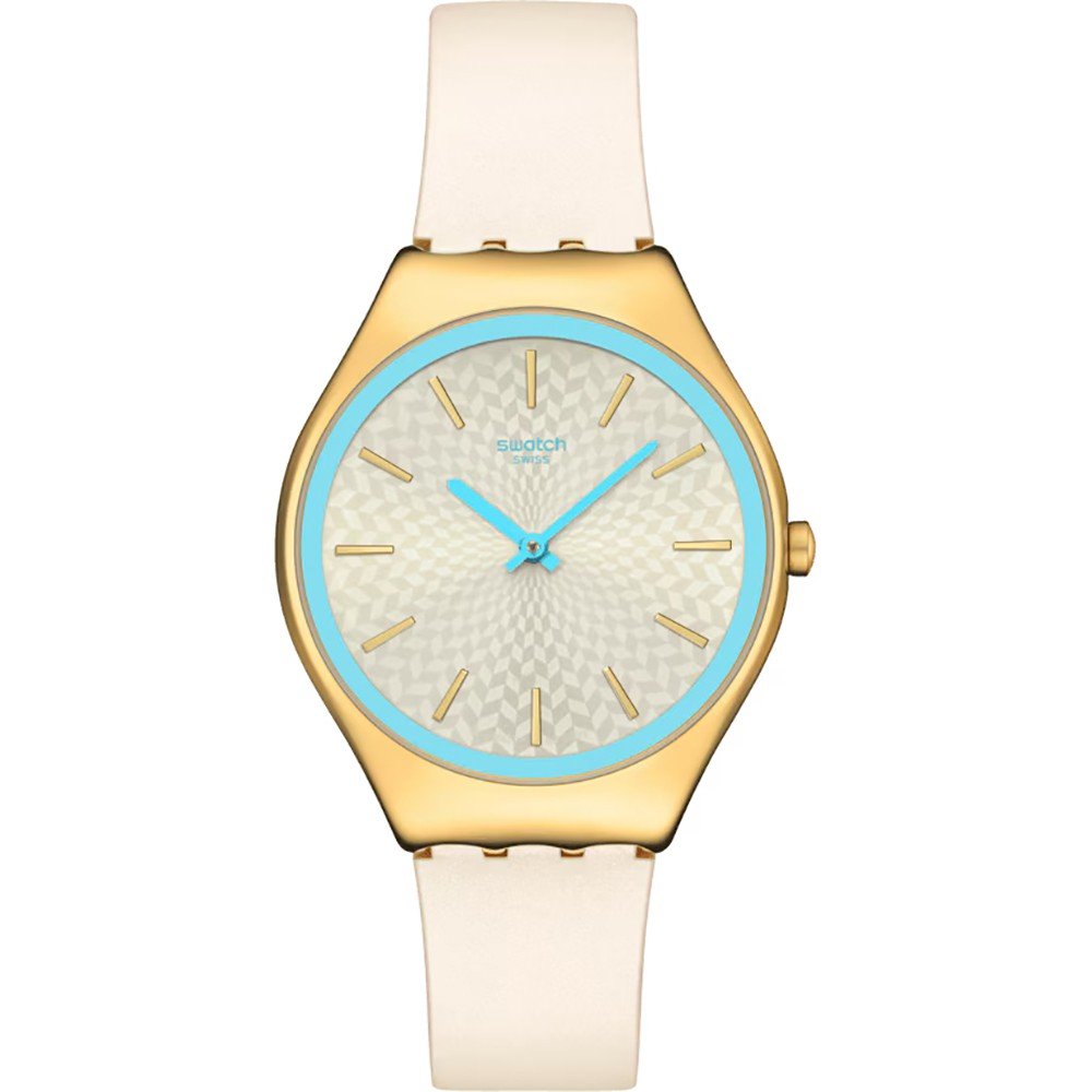 Swatch Skin Irony SYXG127 Swatch Proteam - Coco Ho Blu Uhr