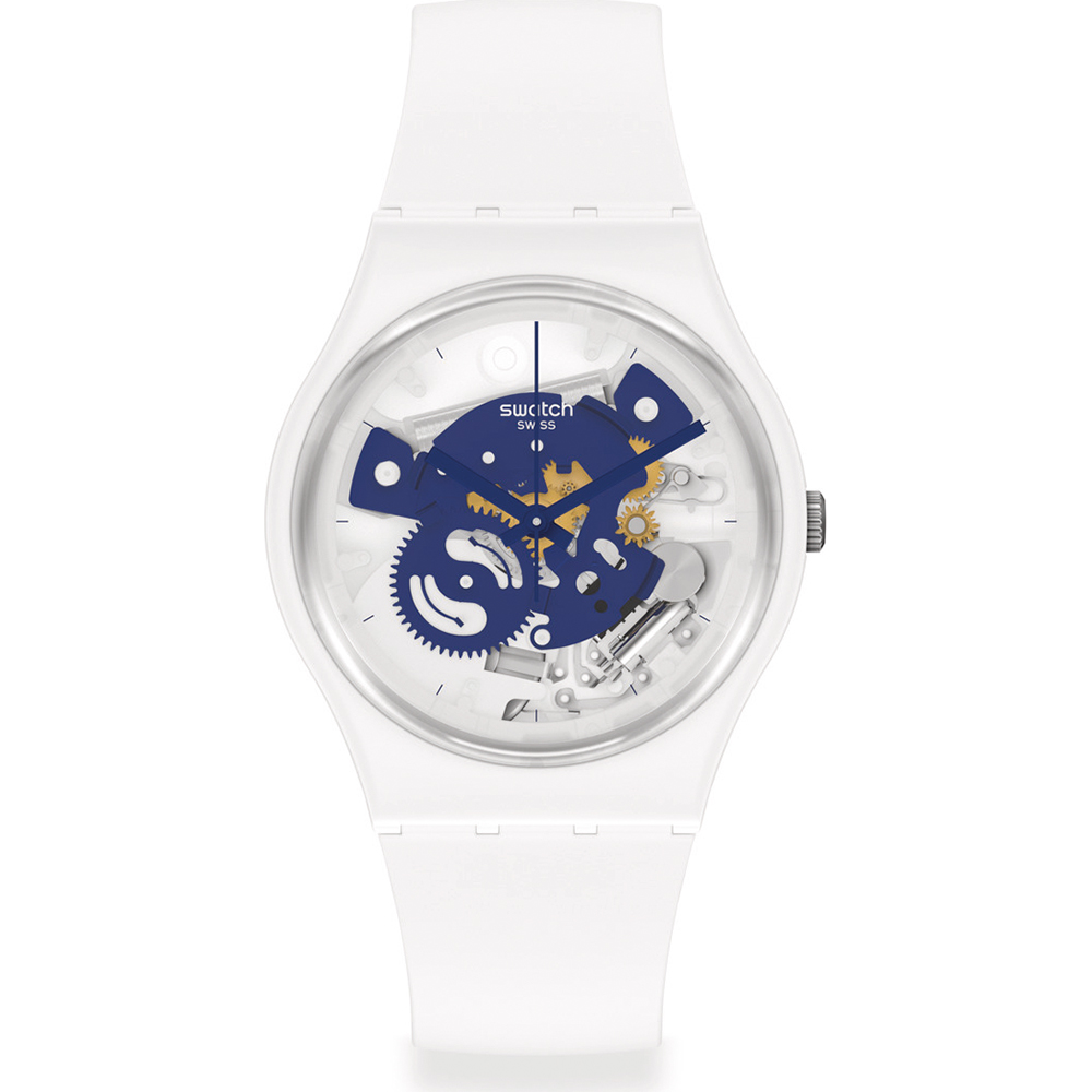 Montre Swatch Originals Medium (34mm) SO31W103 Time to blue small