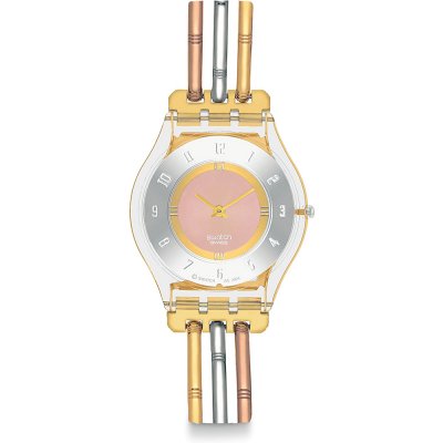 Montre Swatch Skin SFK240A Tri-Gold Large