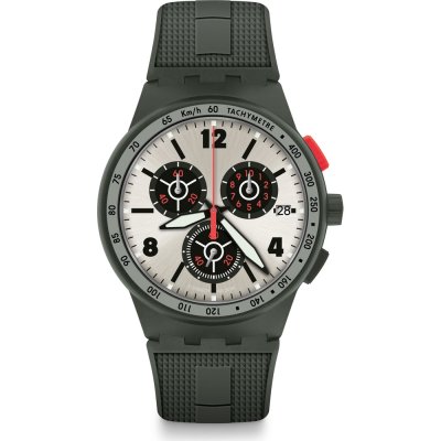 Montre Swatch New Chrono Plastic SUSG405 Verdone