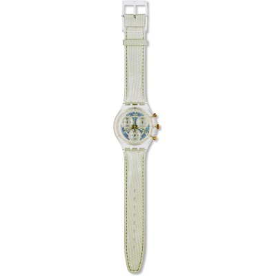 Montre Swatch Chrono SCK400 Whipped Cream
