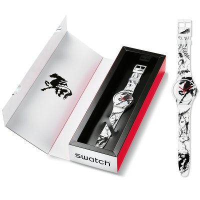 Montre Swatch Chinese New Year Specials SUOZ169 Year Of The Horse