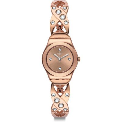 Montre Swatch Irony XS YSG165G Rose Goldy hug