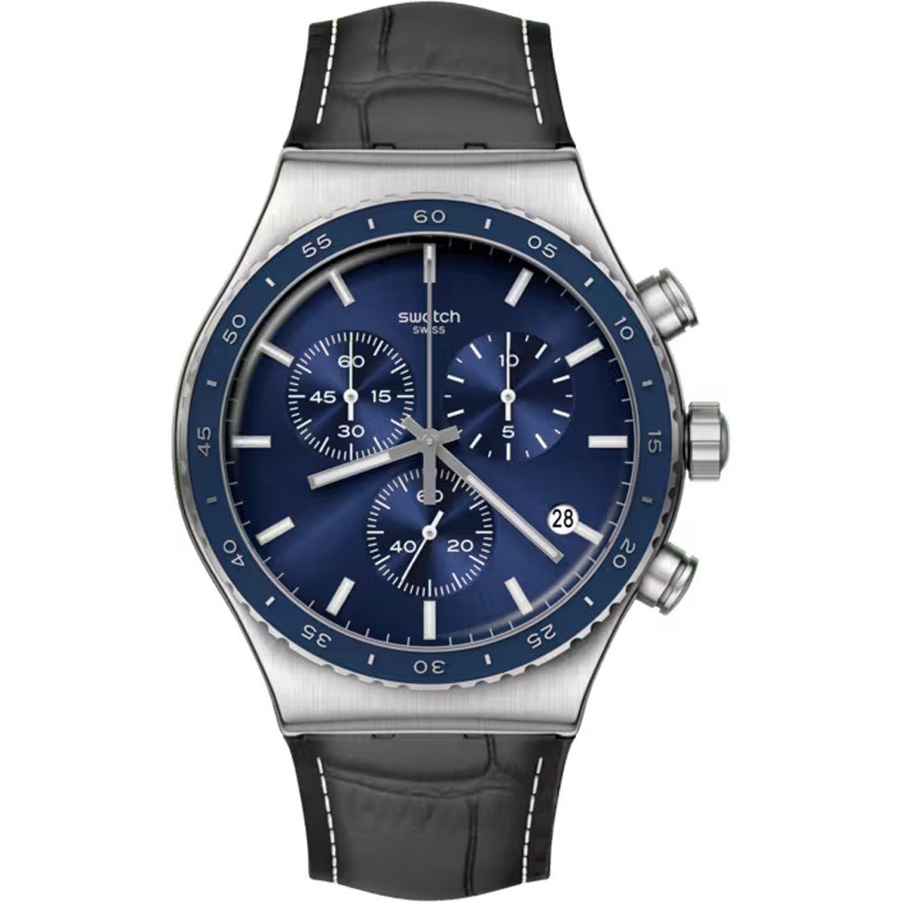 Swatch Irony - Chrono New YVS496 Cobalt Lagoon Uhr