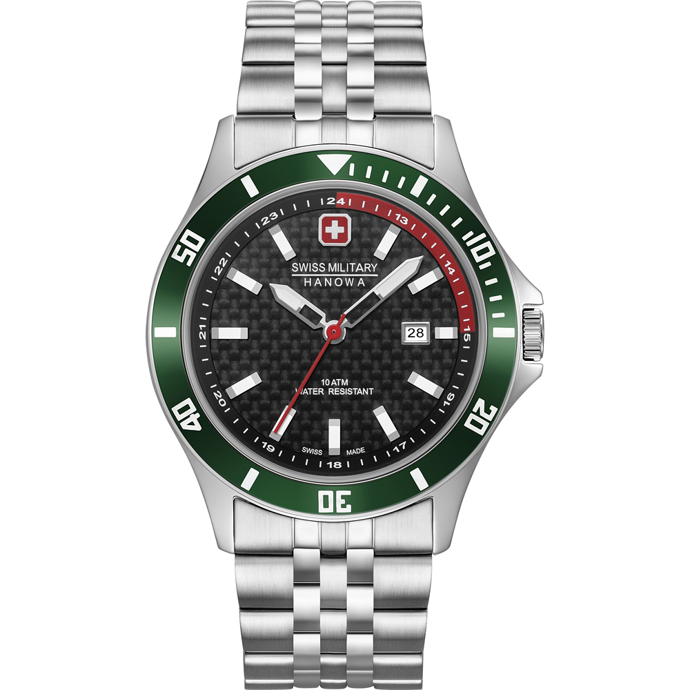 Montre Swiss Military Hanowa Aqua 06-5161.2.04.007.06 Flagship Racer