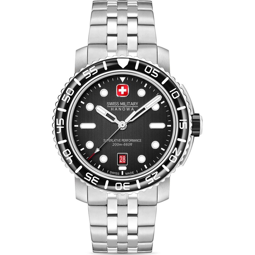 Swiss Military Hanowa SMWGH0001702 Black • Marlin • Uhr EAN: 7620958010154